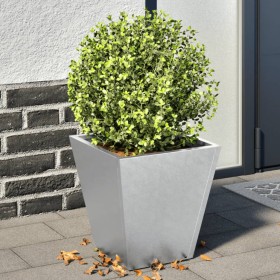 vidaXL Pflanzkübel 2 Stk. 30x30x30 cm Verzinkter Stahl