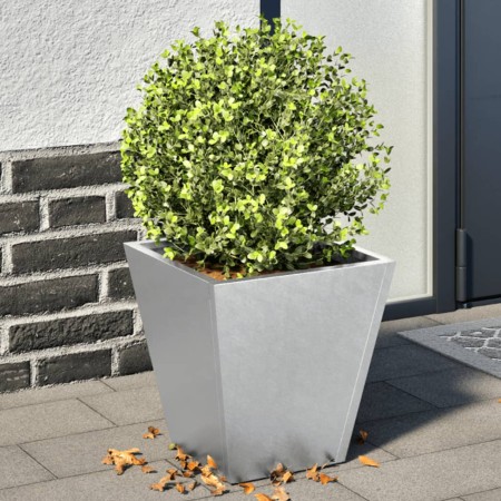vidaXL Pflanzkübel 2 Stk. 30x30x30 cm Verzinkter Stahl