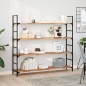 vidaXL Schweberegale 4 Stk. 120x30x2 cm Massivholz Akazie Ölbehandelt vidaXL Schweberegale 4 Stk. 120x30x2 cm Massivholz Akazie Ölbehandelt
