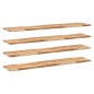 vidaXL Schweberegale 4 Stk. 120x30x2 cm Massivholz Akazie Ölbehandelt vidaXL Schweberegale 4 Stk. 120x30x2 cm Massivholz Akazie Ölbehandelt