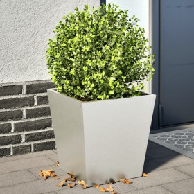 vidaXL Pflanzkübel 2 Stk. 40x40x40 cm Edelstahl