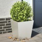 vidaXL Pflanzkübel 2 Stk. 40x40x40 cm Edelstahl vidaXL Pflanzkübel 2 Stk. 40x40x40 cm Edelstahl