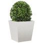 vidaXL Pflanzkübel 2 Stk. 40x40x40 cm Edelstahl vidaXL Pflanzkübel 2 Stk. 40x40x40 cm Edelstahl
