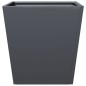 vidaXL Pflanzkübel Anthrazit 40x40x40 Stahl vidaXL Pflanzkübel Anthrazit 40x40x40 Stahl