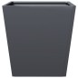 vidaXL Pflanzkübel Anthrazit 40x40x40 Stahl vidaXL Pflanzkübel Anthrazit 40x40x40 Stahl