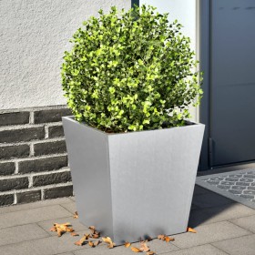 vidaXL Pflanzkübel 2 Stk. 40x40x40 cm Verzinkter Stahl