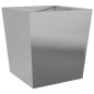 vidaXL Pflanzkübel 2 Stk. 50x50x50 cm Verzinkter Stahl vidaXL Pflanzkübel 2 Stk. 50x50x50 cm Verzinkter Stahl