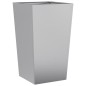 vidaXL Pflanzkübel 2 Stk. 45x45x75 cm Verzinkter Stahl vidaXL Pflanzkübel 2 Stk. 45x45x75 cm Verzinkter Stahl