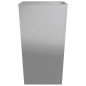 vidaXL Pflanzkübel 2 Stk. 45x45x75 cm Verzinkter Stahl vidaXL Pflanzkübel 2 Stk. 45x45x75 cm Verzinkter Stahl