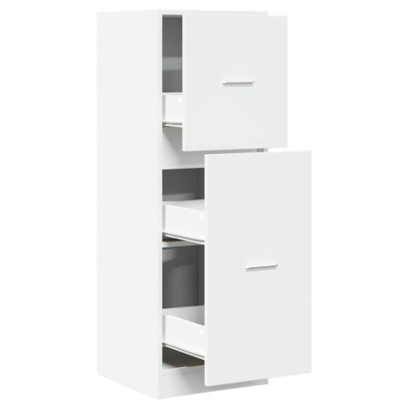 vidaXL Apothekerschrank Weiß 40x41x118 cm Holzwerkstoff