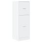 vidaXL Apothekerschrank Weiß 40x41x118 cm Holzwerkstoff vidaXL Apothekerschrank Weiß 40x41x118 cm Holzwerkstoff