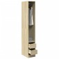 vidaXL Kleiderschrank Sonoma-Eiche 30x50x200 cm Holzwerkstoff vidaXL Kleiderschrank Sonoma-Eiche 30x50x200 cm Holzwerkstoff