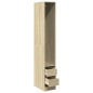 vidaXL Kleiderschrank Sonoma-Eiche 30x50x200 cm Holzwerkstoff vidaXL Kleiderschrank Sonoma-Eiche 30x50x200 cm Holzwerkstoff