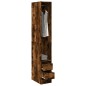 vidaXL Kleiderschrank Räuchereiche 30x50x200 cm Holzwerkstoff vidaXL Kleiderschrank Räuchereiche 30x50x200 cm Holzwerkstoff