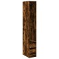 vidaXL Kleiderschrank Räuchereiche 30x50x200 cm Holzwerkstoff vidaXL Kleiderschrank Räuchereiche 30x50x200 cm Holzwerkstoff