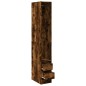 vidaXL Kleiderschrank Räuchereiche 30x50x200 cm Holzwerkstoff vidaXL Kleiderschrank Räuchereiche 30x50x200 cm Holzwerkstoff