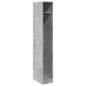 vidaXL Kleiderschrank Betongrau 30x50x200 cm Holzwerkstoff vidaXL Kleiderschrank Betongrau 30x50x200 cm Holzwerkstoff