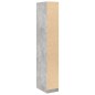 vidaXL Kleiderschrank Betongrau 30x50x200 cm Holzwerkstoff vidaXL Kleiderschrank Betongrau 30x50x200 cm Holzwerkstoff