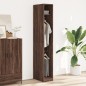 vidaXL Kleiderschrank Braun Eichen-Optik 30x50x200 cm Holzwerkstoff vidaXL Kleiderschrank Braun Eichen-Optik 30x50x200 cm Holzwerkstoff