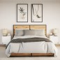 vidaXL Wand-Nachttische mit LED-Leuchten 2 Stk. Weiß vidaXL Wand-Nachttische mit LED-Leuchten 2 Stk. Weiß