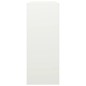 vidaXL Brennholzregal Weiß 100x40x100 cm Stahl vidaXL Brennholzregal Weiß 100x40x100 cm Stahl