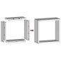 vidaXL Brennholzregal Weiß 100x40x100 cm Stahl vidaXL Brennholzregal Weiß 100x40x100 cm Stahl