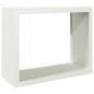 vidaXL Brennholzregal Weiß 100x40x80 cm Stahl vidaXL Brennholzregal Weiß 100x40x80 cm Stahl