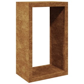 vidaXL Brennholzregal 60x40x100 cm Cortenstahl