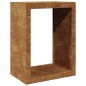 vidaXL Brennholzregal 60x40x80 cm Cortenstahl vidaXL Brennholzregal 60x40x80 cm Cortenstahl
