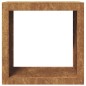 vidaXL Brennholzregal 60x40x60 cm Cortenstahl vidaXL Brennholzregal 60x40x60 cm Cortenstahl