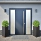 vidaXL Pflanzkübel 2 Stk. Schwarz Dreieckig 50x43x75 cm Stahl vidaXL Pflanzkübel 2 Stk. Schwarz Dreieckig 50x43x75 cm Stahl