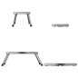 ProPlus Tritthocker mit 1 Stufe Klappbar 150 kg XL Metall ProPlus Tritthocker mit 1 Stufe Klappbar 150 kg XL Metall