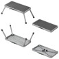 ProPlus Tritthocker mit 1 Stufe Klappbar 150 kg XL Metall ProPlus Tritthocker mit 1 Stufe Klappbar 150 kg XL Metall