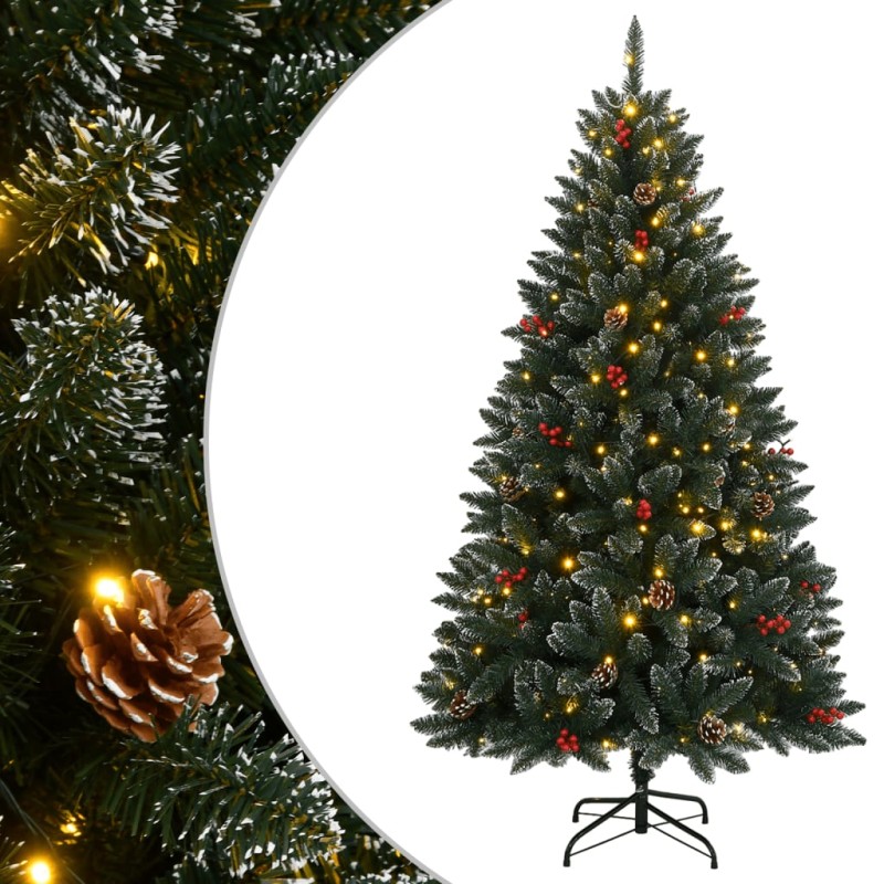 vidaXL Künstlicher Weihnachtsbaum 150 LEDs 120 cm vidaXL Künstlicher Weihnachtsbaum 150 LEDs 120 cm