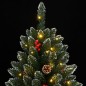 vidaXL Künstlicher Weihnachtsbaum 150 LEDs 120 cm vidaXL Künstlicher Weihnachtsbaum 150 LEDs 120 cm