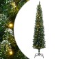 vidaXL Künstlicher Weihnachtsbaum Schlank 150 LEDs 120 cm vidaXL Künstlicher Weihnachtsbaum Schlank 150 LEDs 120 cm