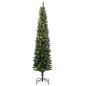 vidaXL Künstlicher Weihnachtsbaum Schlank 150 LEDs 120 cm vidaXL Künstlicher Weihnachtsbaum Schlank 150 LEDs 120 cm