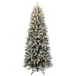 vidaXL Künstlicher Weihnachtsbaum mit Schnee 300 LEDs 210 cm vidaXL Künstlicher Weihnachtsbaum mit Schnee 300 LEDs 210 cm