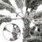 vidaXL Künstlicher Weihnachtsbaum mit Schnee 300 LEDs 210 cm vidaXL Künstlicher Weihnachtsbaum mit Schnee 300 LEDs 210 cm