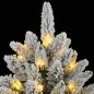 vidaXL Künstlicher Weihnachtsbaum mit Schnee 300 LEDs 210 cm vidaXL Künstlicher Weihnachtsbaum mit Schnee 300 LEDs 210 cm