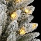 vidaXL Künstlicher Weihnachtsbaum mit Schnee 300 LEDs 210 cm vidaXL Künstlicher Weihnachtsbaum mit Schnee 300 LEDs 210 cm