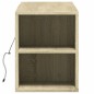 vidaXL TV-Wandschrank mit LED-Beleuchtung Sonoma-Eiche 135x31x39,5 cm vidaXL TV-Wandschrank mit LED-Beleuchtung Sonoma-Eiche 135x31x39,5 cm