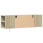 vidaXL TV-Wandschrank mit LED-Beleuchtung Sonoma-Eiche 135x31x39,5 cm vidaXL TV-Wandschrank mit LED-Beleuchtung Sonoma-Eiche 135x31x39,5 cm