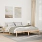vidaXL Massivholzbett Extra Lang ohne Matratze 160x210 Kiefernholz vidaXL Massivholzbett Extra Lang ohne Matratze 160x210 Kiefernholz