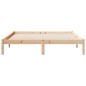 vidaXL Massivholzbett Extra Lang ohne Matratze 160x210 Kiefernholz vidaXL Massivholzbett Extra Lang ohne Matratze 160x210 Kiefernholz