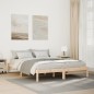 vidaXL Massivholzbett Extra Lang ohne Matratze 140x220 Kiefernholz vidaXL Massivholzbett Extra Lang ohne Matratze 140x220 Kiefernholz
