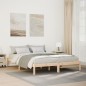 vidaXL Massivholzbett Extra Lang ohne Matratze 160x220 Kiefernholz vidaXL Massivholzbett Extra Lang ohne Matratze 160x220 Kiefernholz