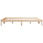 vidaXL Massivholzbett Extra Lang ohne Matratze 160x220 Kiefernholz vidaXL Massivholzbett Extra Lang ohne Matratze 160x220 Kiefernholz