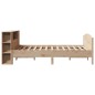 vidaXL Massivholzbett mit Regal ohne Matratze 150x200 cm Kiefer vidaXL Massivholzbett mit Regal ohne Matratze 150x200 cm Kiefer
