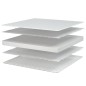 vidaXL Memory-Schaum-Matratze 70x200x17 cm Weiß vidaXL Memory-Schaum-Matratze 70x200x17 cm Weiß